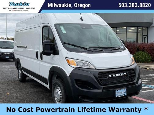 Bright White Clearcoat 2026 RAM ProMaster 2500 High Roof