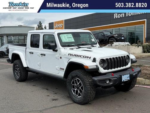 Bright White Clearcoat 2026 Jeep Gladiator Rubicon