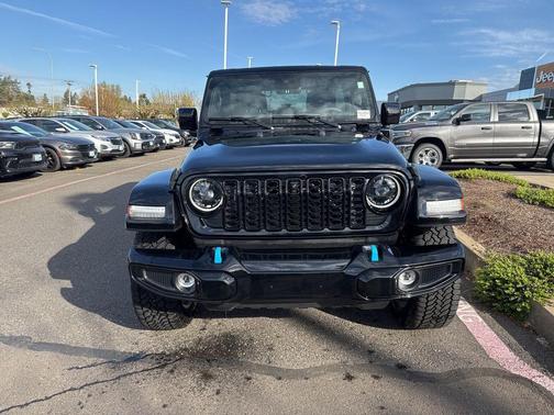 Black Clearcoat 2024 Jeep Wrangler 4xe High Altitude