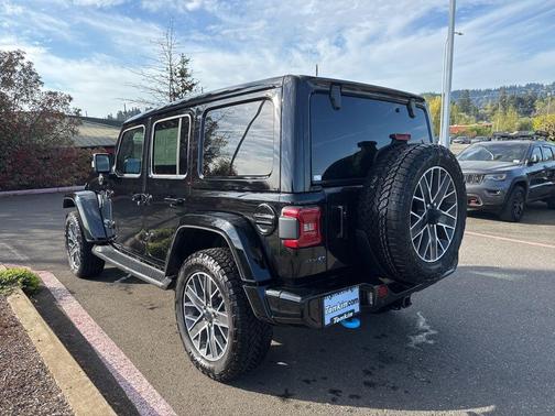 Black Clearcoat 2024 Jeep Wrangler 4xe High Altitude