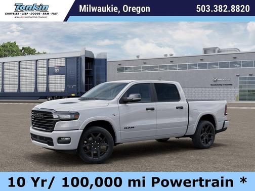 Bright White Clearcoat 2026 RAM 1500 Laramie