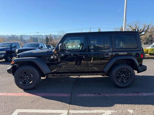 Black Clearcoat 2026 Jeep Wrangler Sport