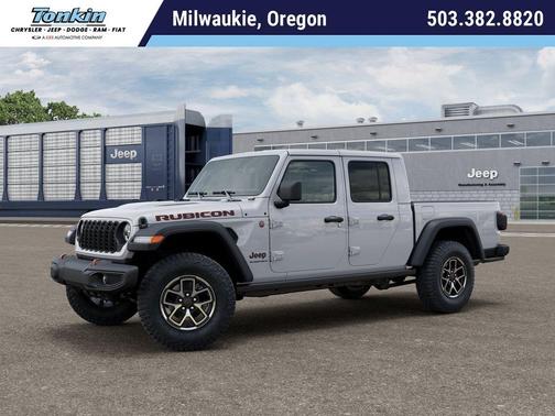 Bright White Clearcoat 2026 Jeep Gladiator Rubicon