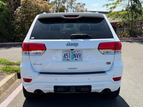 Bright White Clearcoat 2018 Jeep Grand Cherokee Overland
