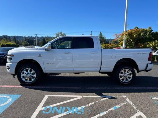 Bright White Clearcoat 2026 RAM 2500 Laramie