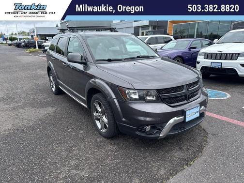 Granite Crystal Clearcoat Metallic 2017 Dodge Journey Crossroad