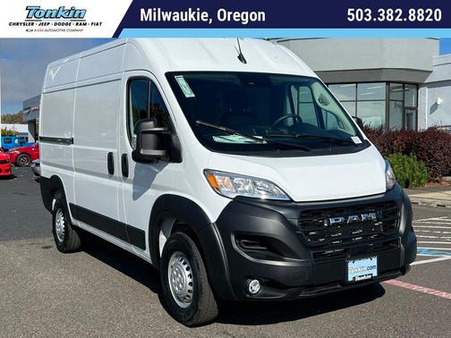Bright White Clearcoat 2026 RAM ProMaster 2500 High Roof