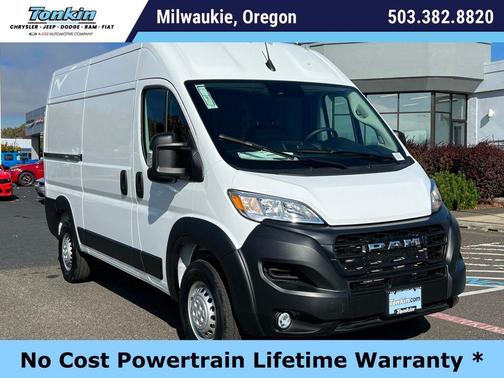 Bright White Clearcoat 2026 RAM ProMaster 2500 High Roof