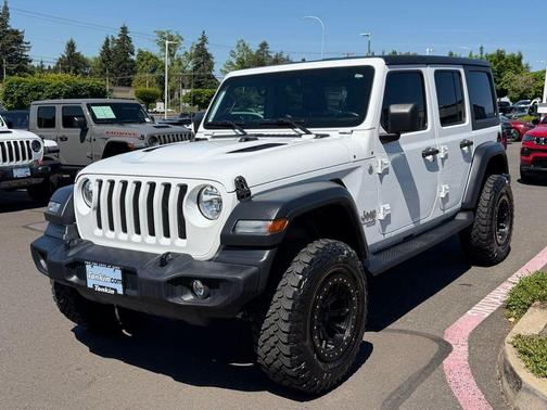 Bright White Clearcoat 2020 Jeep Wrangler Unlimited Sport