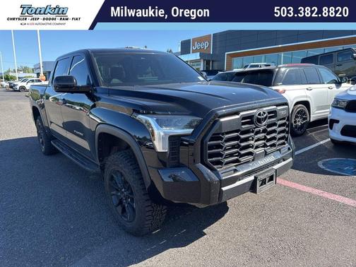 Midnight Black Metallic 2024 Toyota Tundra Limited