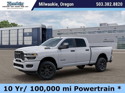 Bright White Clearcoat 2026 RAM 2500 Big Horn