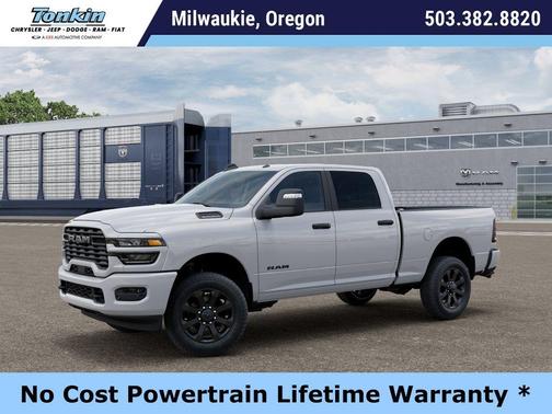 Bright White Clearcoat 2026 RAM 2500 Big Horn