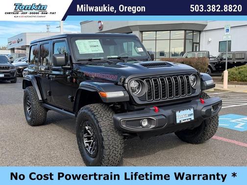 Black Clearcoat 2026 Jeep Wrangler Rubicon