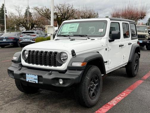 Bright White Clearcoat 2026 Jeep Wrangler Sport