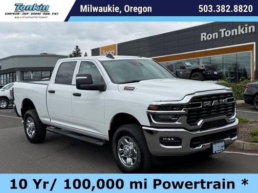 Bright White Clearcoat 2026 RAM 2500 Tradesman
