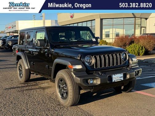Black Clearcoat 2026 Jeep Wrangler Sport