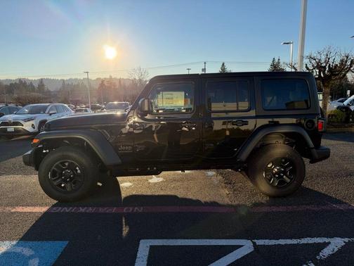 Black Clearcoat 2026 Jeep Wrangler Sport
