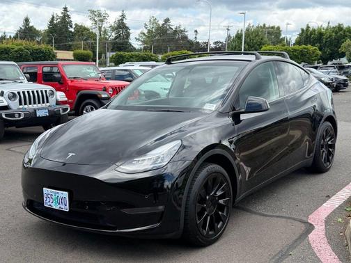 Black 2021 Tesla Model Y Long Range