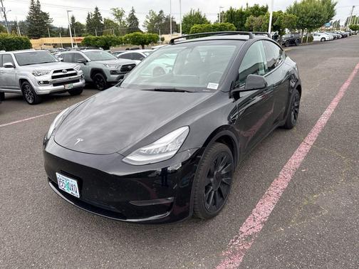 Black 2021 Tesla Model Y Long Range