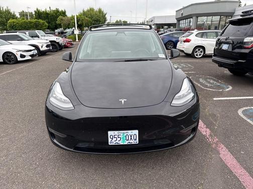 Black 2021 Tesla Model Y Long Range