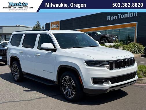 Bright White Clearcoat 2022 Jeep Wagoneer Series III