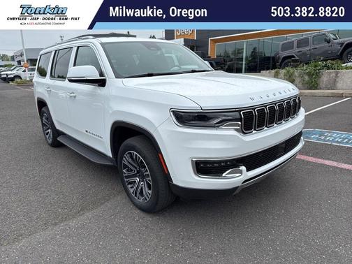 Bright White Clearcoat 2022 Jeep Wagoneer Series III