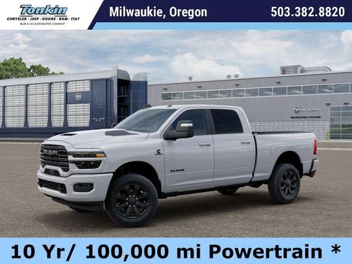 Bright White Clearcoat 2026 RAM 2500 Laramie