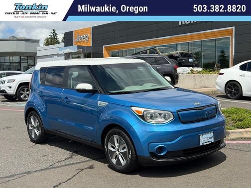Caribbean Blue 2017 Kia Soul EV Base