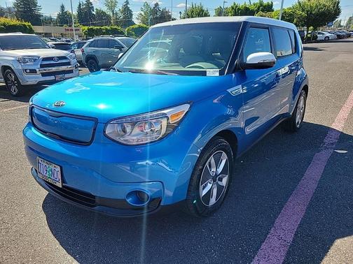 Caribbean Blue 2017 Kia Soul EV Base