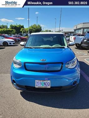 Caribbean Blue 2017 Kia Soul EV Base