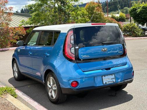 Caribbean Blue 2017 Kia Soul EV Base