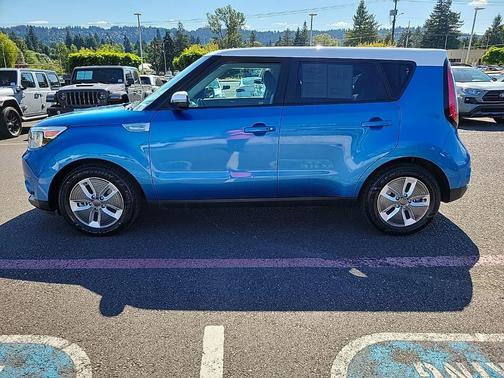 Caribbean Blue 2017 Kia Soul EV Base