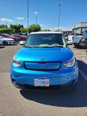 Caribbean Blue 2017 Kia Soul EV Base