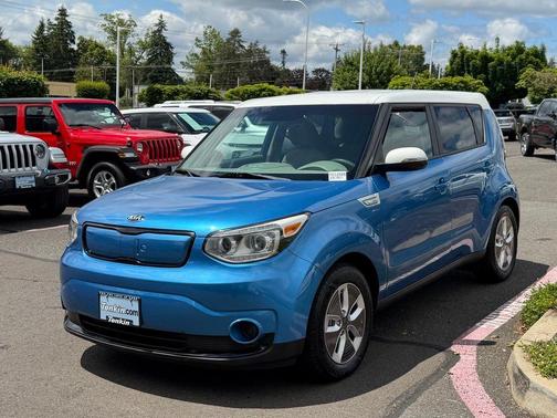 Caribbean Blue 2017 Kia Soul EV Base