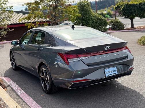 Gray 2023 Hyundai ELANTRA HEV Limited