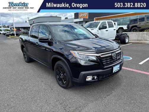 Black 2017 Honda Ridgeline Black Edition