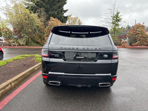 Santorini Black 2021 Land Rover Range Rover Sport HSE Silver Edition PHEV