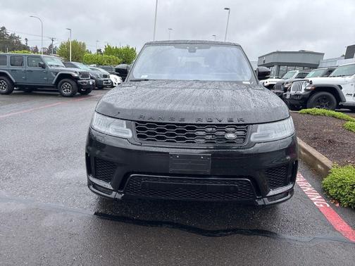 Santorini Black 2021 Land Rover Range Rover Sport HSE Silver Edition PHEV