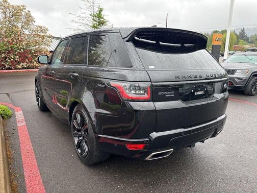 Santorini Black 2021 Land Rover Range Rover Sport HSE Silver Edition PHEV