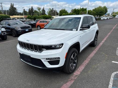 Bright White Clearcoat 2023 Jeep Grand Cherokee 4xe Base