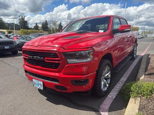 Flame Red Clearcoat 2019 RAM 1500 Rebel