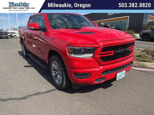 Flame Red Clearcoat 2019 RAM 1500 Rebel