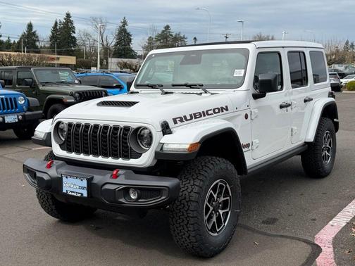 Bright White Clearcoat 2026 Jeep Wrangler Rubicon