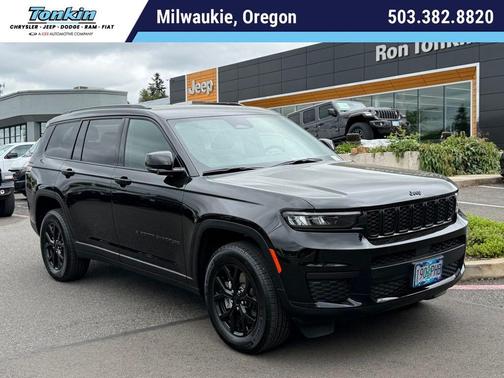 Diamond Black 2025 Jeep Grand Cherokee L Laredo
