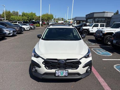 Crystal White Pearl 2024 Subaru Crosstrek Premium