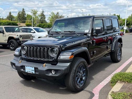 Black Clearcoat 2026 Jeep Wrangler Sport