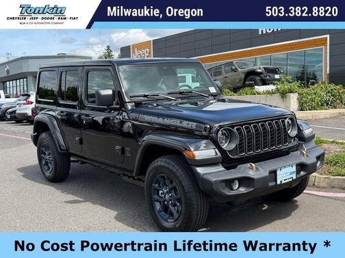 Black Clearcoat 2026 Jeep Wrangler Sport