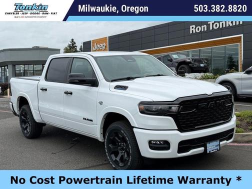 Bright White Clearcoat 2026 RAM 1500 Big Horn/Lone Star