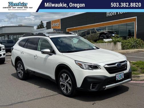 Crystal White Pearl 2022 Subaru Outback Touring