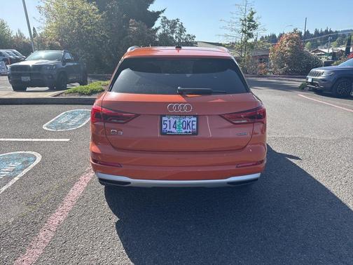 Pulse Orange 2021 Audi Q3 40 Premium